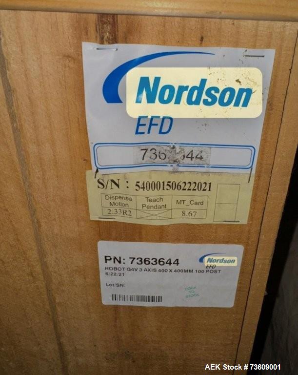 Unused Nordson Robot G4V 3-Axis Automated Fluid Dispensing System – 400 x 400 mm Work Area (2022)