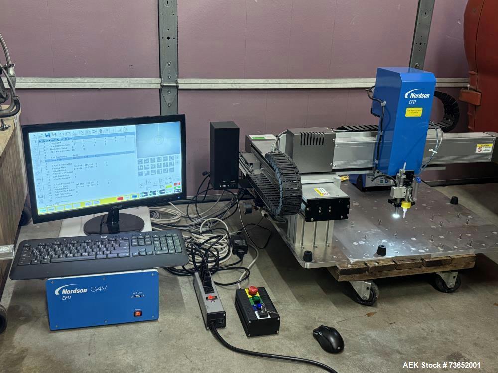 Used Nordson EFD G4V Automatic Dispensing System | 3-Axis Precision Dispensing Robot