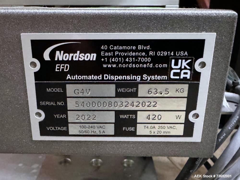 Used Nordson EFD G4V Automatic Dispensing System | 3-Axis Precision Dispensing Robot