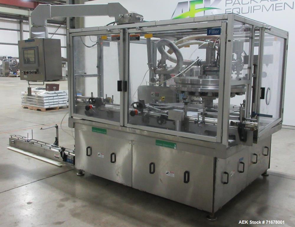 Used Pacific Model V-18-T-31.000 18-Head Rotary Cavity Filler