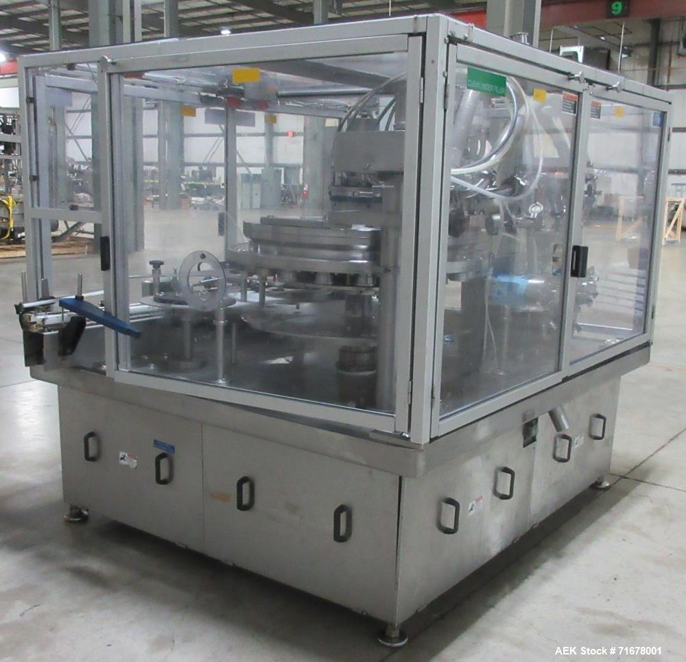 Used Pacific Model V-18-T-31.000 18-Head Rotary Cavity Filler