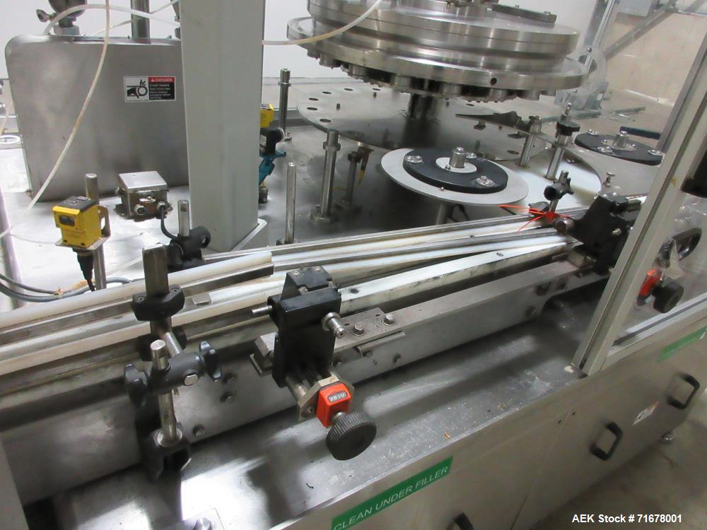 Used Pacific Model V-18-T-31.000 18-Head Rotary Cavity Filler