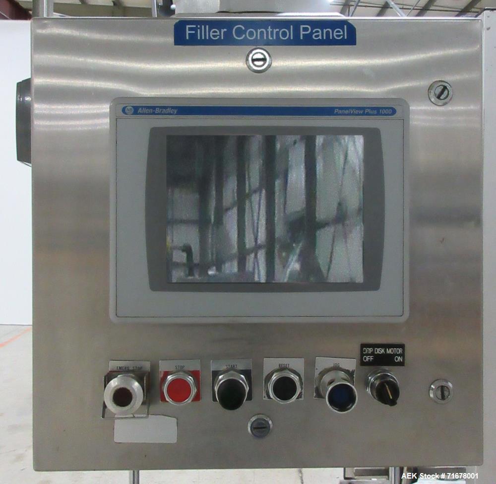Used Pacific Model V-18-T-31.000 18-Head Rotary Cavity Filler