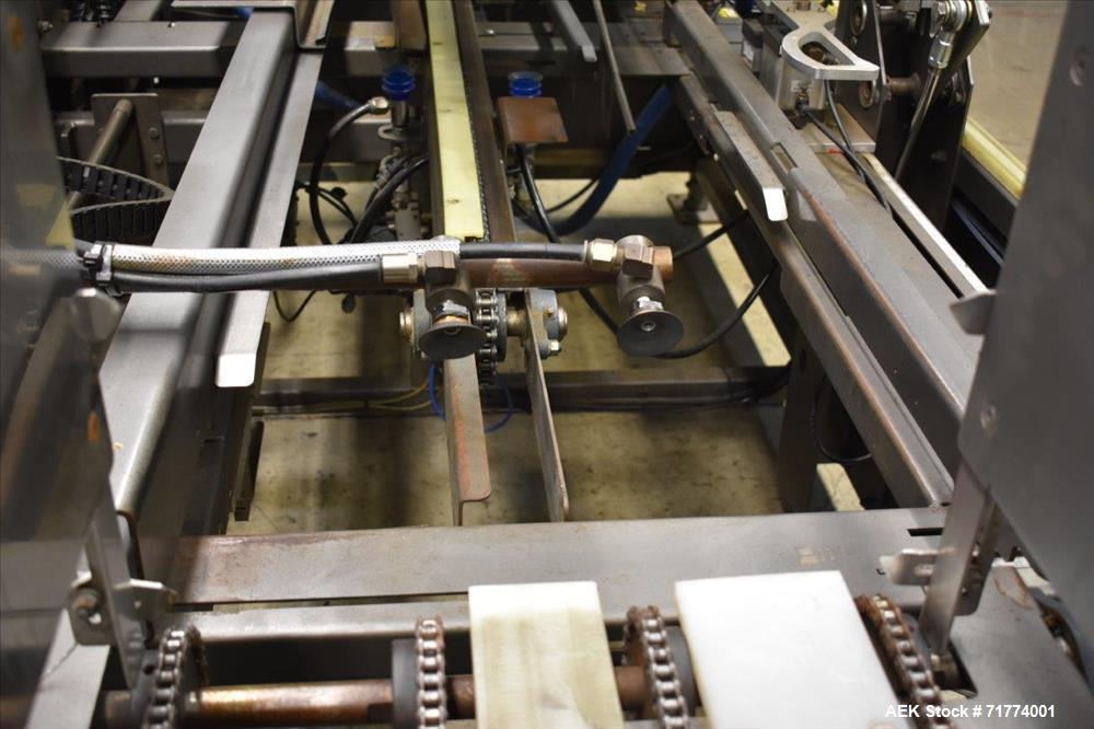 Used Pacific 20-Head Variable Volume Filler Rotary liquid filler.