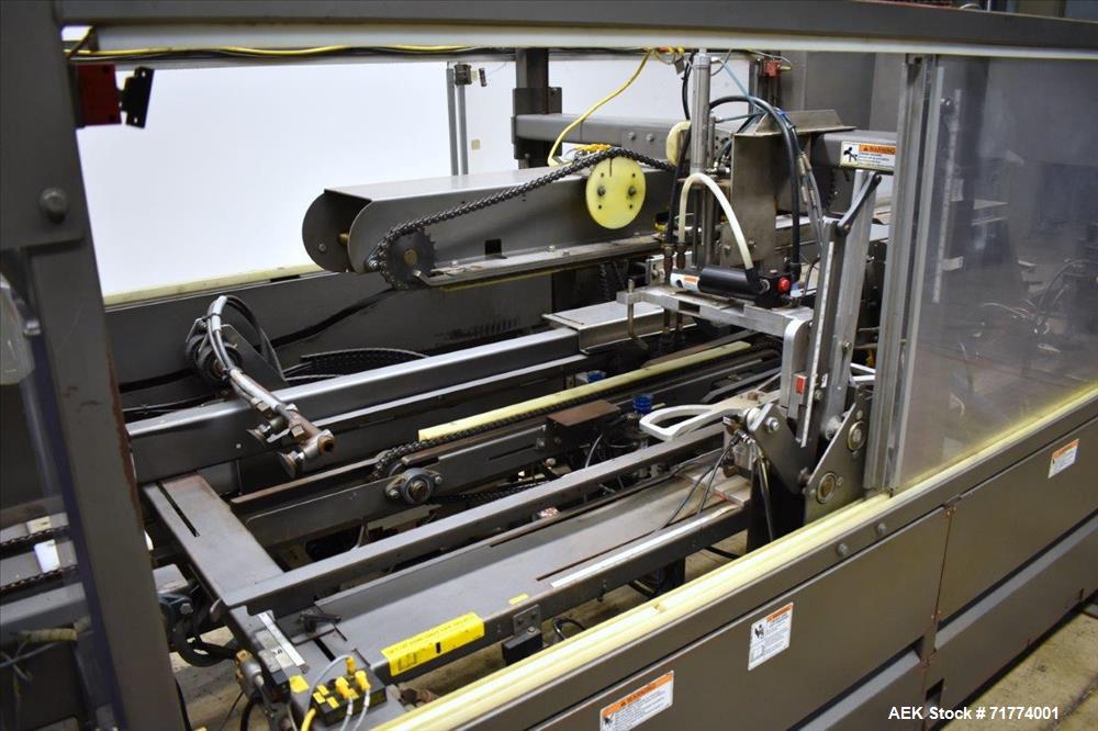 Used Pacific 20-Head Variable Volume Filler Rotary liquid filler.