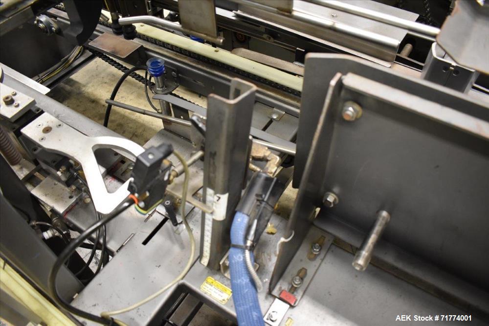 Used Pacific 20-Head Variable Volume Filler Rotary liquid filler.