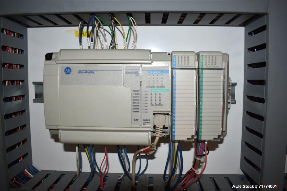 Used Pacific 20-Head Variable Volume Filler Rotary liquid filler.