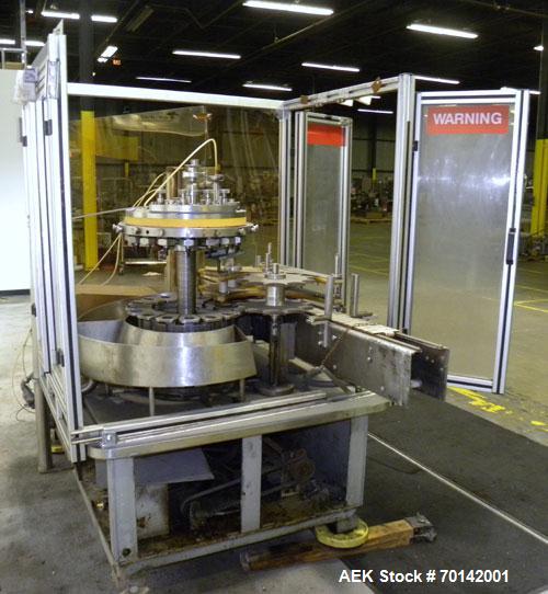 Used- Pacific Packaging Machinery 16 Head Rotary Positive Displacement Filler