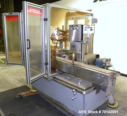 Used Pacific Packaging Machinery 16 Head Rotary Positive Displacement Filler