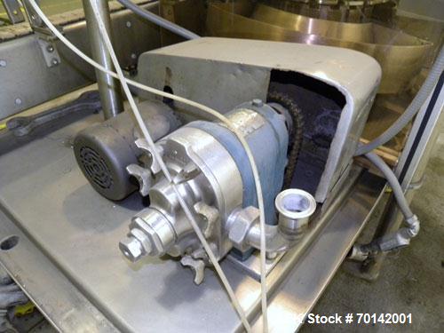 Used Pacific Packaging Machinery 16 Head Rotary Positive Displacement Filler