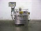 Used Kalish 6 Head Positive Displacement Filler, Model KT-6. Positive shut off valves. Last filling 1 oz and 2 oz containers. Currently set up with 12 liter per minute pumps. Has 10' long x 4-1/2