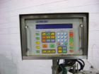 Used Kalish 6 Head Positive Displacement Filler, Model KT-6. Positive shut off valves. Last filling 1 oz and 2 oz containers. Currently set up with 12 liter per minute pumps. Has 10' long x 4-1/2