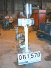 USED: Mateer Burt bursa filler, 316 stainless steel. The CVF commissary type filler is particularly well suited for moderate production rates and fluid products up to a 7/8