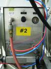 Used Oden Profil 1000 6-Head Inline Volumetric Filler. This unit features six (6) Waukesha Model 15 universal pumps and is currently set up with 1 inch diameter positive shut off nozzles. Pin Indexin...