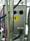 Used Oden Profil 1000 6-Head Inline Volumetric Filler. This unit features six (6) Waukesha Model 15 universal pumps and is currently set up with 1 inch diameter positive shut off nozzles. Pin Indexin...