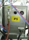 Used Oden Profil 1000 6-Head Inline Volumetric Filler. This unit features six (6) Waukesha Model 15 universal pumps and is currently set up with 1 inch diameter positive shut off nozzles. Pin Indexin...
