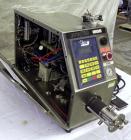Used Oden Pro/Fill 1000 Benchtop Liquid Filler, Model PF1K. Applications include free flowing to low viscosity products. Now equipped with a stainless steel T-Pump for 0.9 gpm, pinch valve shut-off ,...