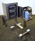 Used Oden Metering Filler,Semi Auto with foot pedal swicth. Model Pro Fill 5000, 2 Gallon Per Minute Capacity. Consisting of: (1) Waukesha rotary positive displacement pump, model 3DO, stainless stee...