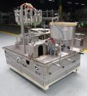 Used- Pacific 16-Head Positive Displacement Rotary Liquid Filler