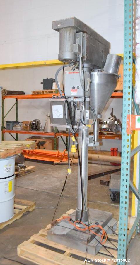 Used Stainless Steel Auger Filler.