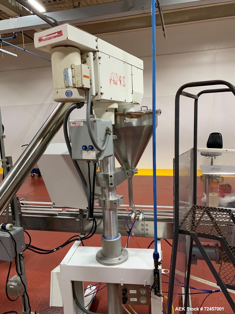 Used AMS Model A400 Automatic Inline Auger Filler