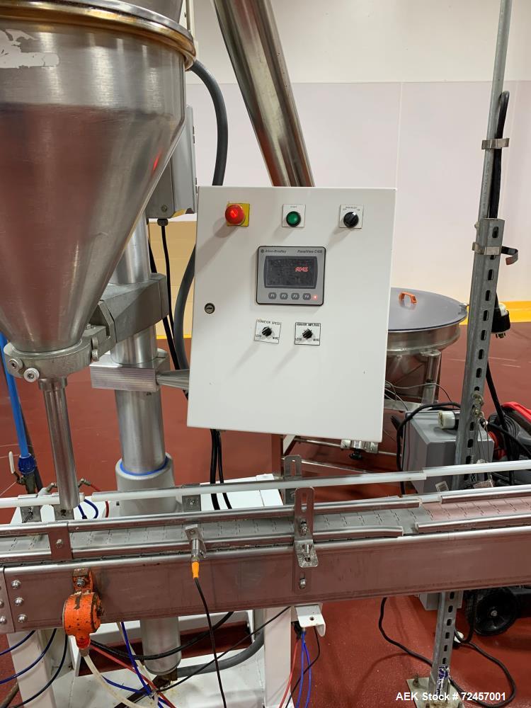 Used AMS Model A400 Automatic Inline Auger Filler