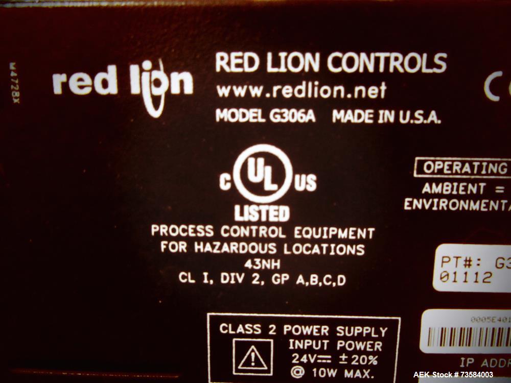 Used AS&E Model M75 Automatic Inline Powder Auger Filling System | Servo-Driven Filler