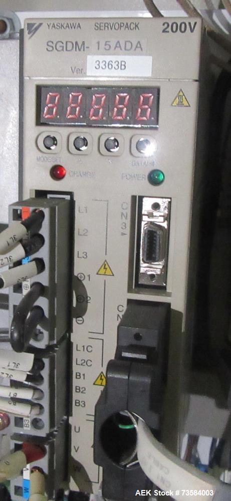 Used AS&E Model M75 Automatic Inline Powder Auger Filling System | Servo-Driven Filler