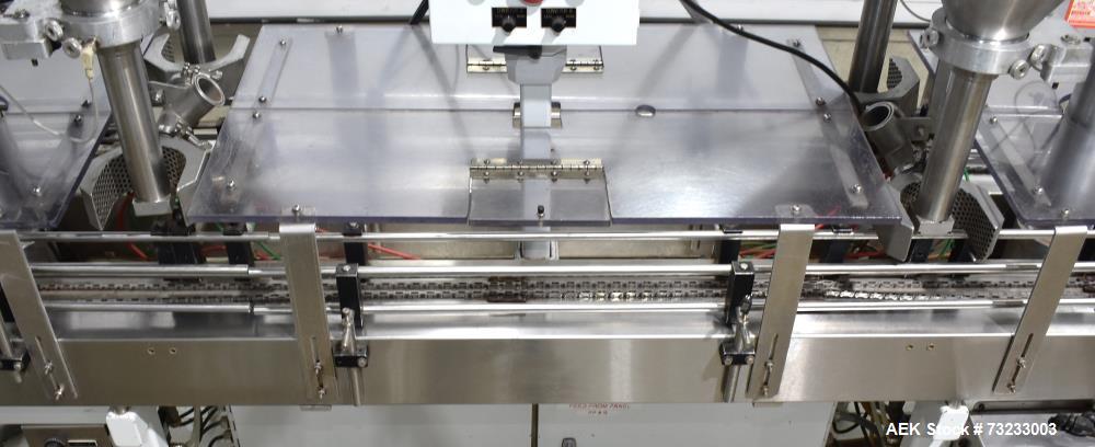 All-Fill Dual Head Twin Auger Automatic Inline Filler, Model AF212