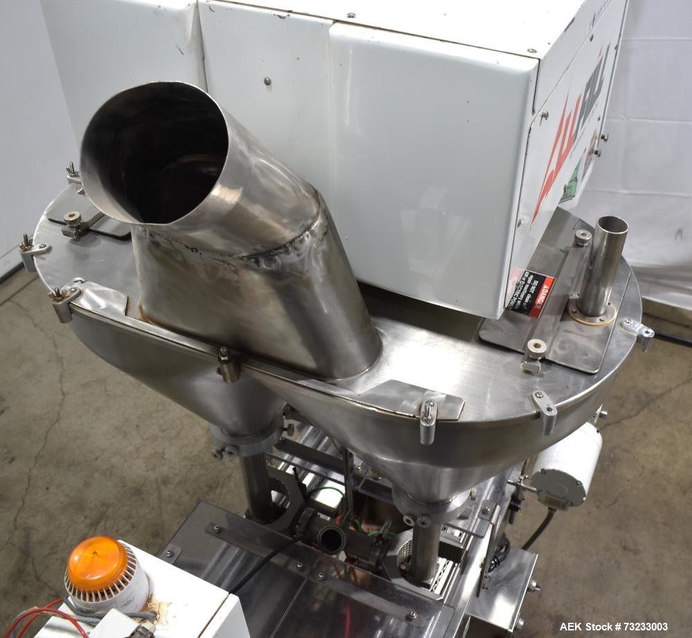 All-Fill Dual Head Twin Auger Automatic Inline Filler, Model AF212
