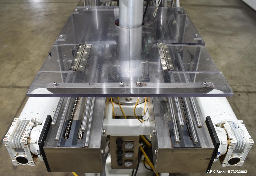 All-Fill Dual Head Twin Auger Automatic Inline Filler, Model AF212