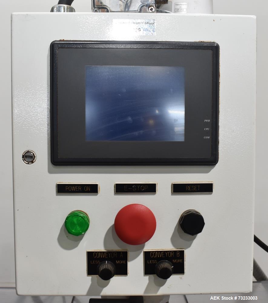 All-Fill Dual Head Twin Auger Automatic Inline Filler, Model AF212