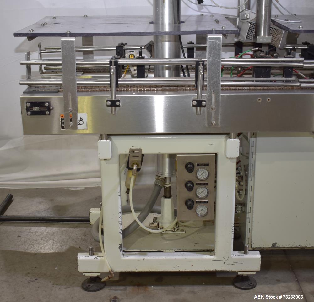 All-Fill Dual Head Twin Auger Automatic Inline Filler, Model AF212