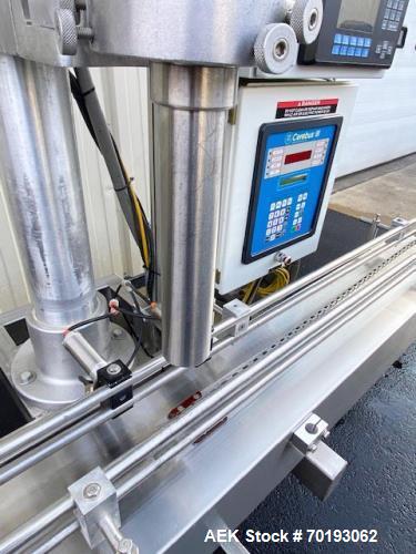 Used All-Fill B400 Inline Powder Filler | Automatic | Single Head | 8’ SS Conveyor | Allen-Bradley Controls