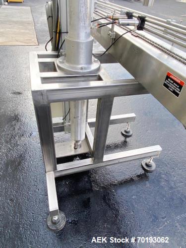 Used All-Fill B400 Inline Powder Filler | Automatic | Single Head | 8’ SS Conveyor | Allen-Bradley Controls