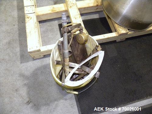 Used All Fill DHA Dual Head Automatic Inline Auger Filler, Model 100141. Capable of speeds up to 60 cpm depending on product. Has a 10' long dual chain type conveyor, driven by a 1/2 hp, 90 volt, 175...