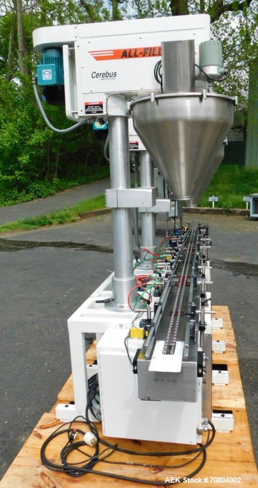 Used-All Fill Twin Head Automatic Auger Filler