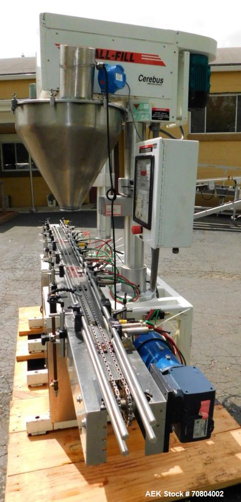 Used-All Fill Twin Head Automatic Auger Filler