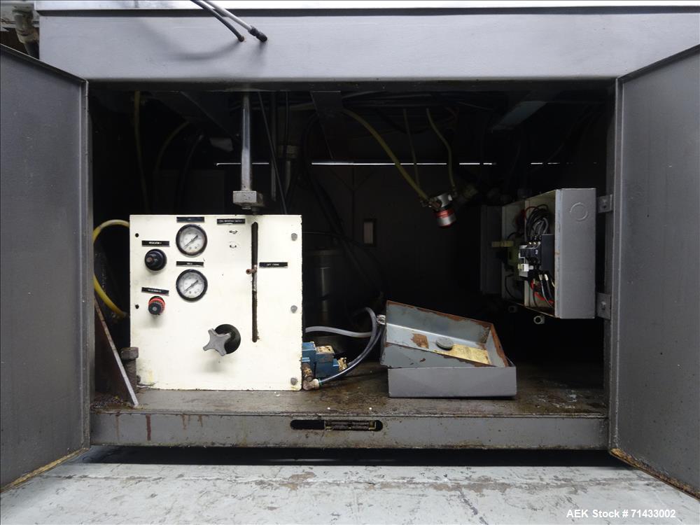 Used All Fill Model 100141 DHA Dual Head Automatic Inline Auger Filler