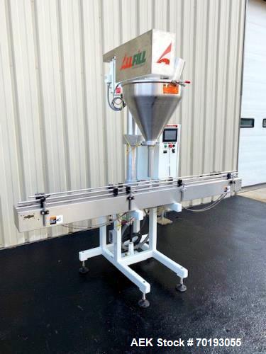 Pre-Owned All-Fill SHA-600 Auger Filling Line – Stainless Conveyor Included