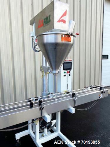 Pre-Owned All-Fill SHA-600 Auger Filling Line – Stainless Conveyor Included