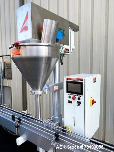 Pre-Owned All-Fill SHA-600 Auger Filling Line – Stainless Conveyor Included