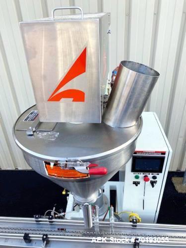 Pre-Owned All-Fill SHA-600 Auger Filling Line – Stainless Conveyor Included