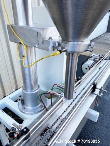 Pre-Owned All-Fill SHA-600 Auger Filling Line – Stainless Conveyor Included