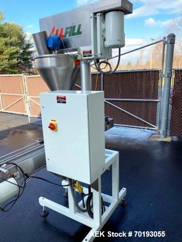 Pre-Owned All-Fill SHA-600 Auger Filling Line – Stainless Conveyor Included