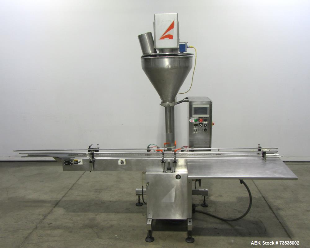 All-Fill Model SHA Auger Filler with Conveyor & Bottom-Up Fill – Used Packaging 