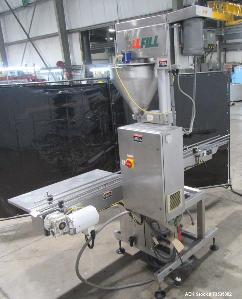 All-Fill Model SHA Auger Filler with Conveyor & Bottom-Up Fill – Used Packaging 
