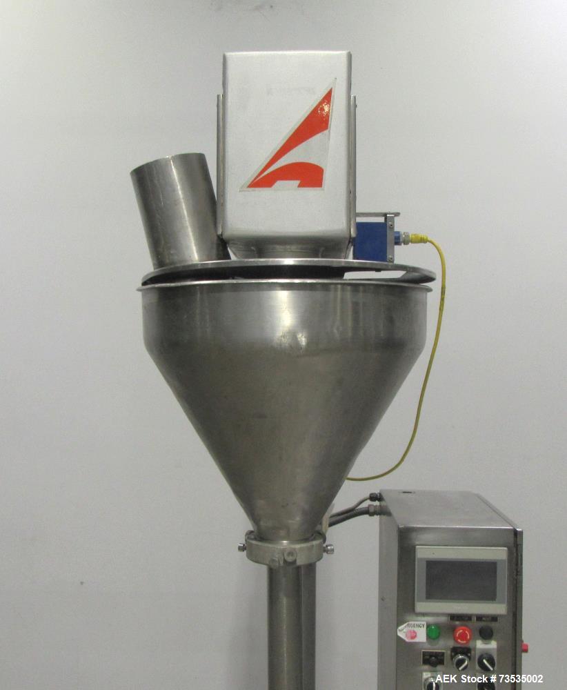 All-Fill Model SHA Auger Filler with Conveyor & Bottom-Up Fill – Used Packaging 