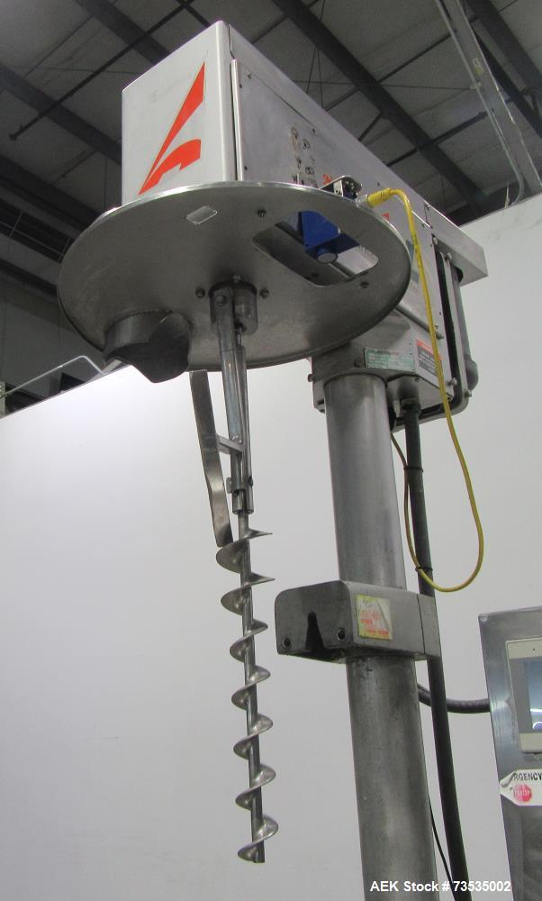 All-Fill Model SHA Auger Filler with Conveyor & Bottom-Up Fill – Used Packaging 