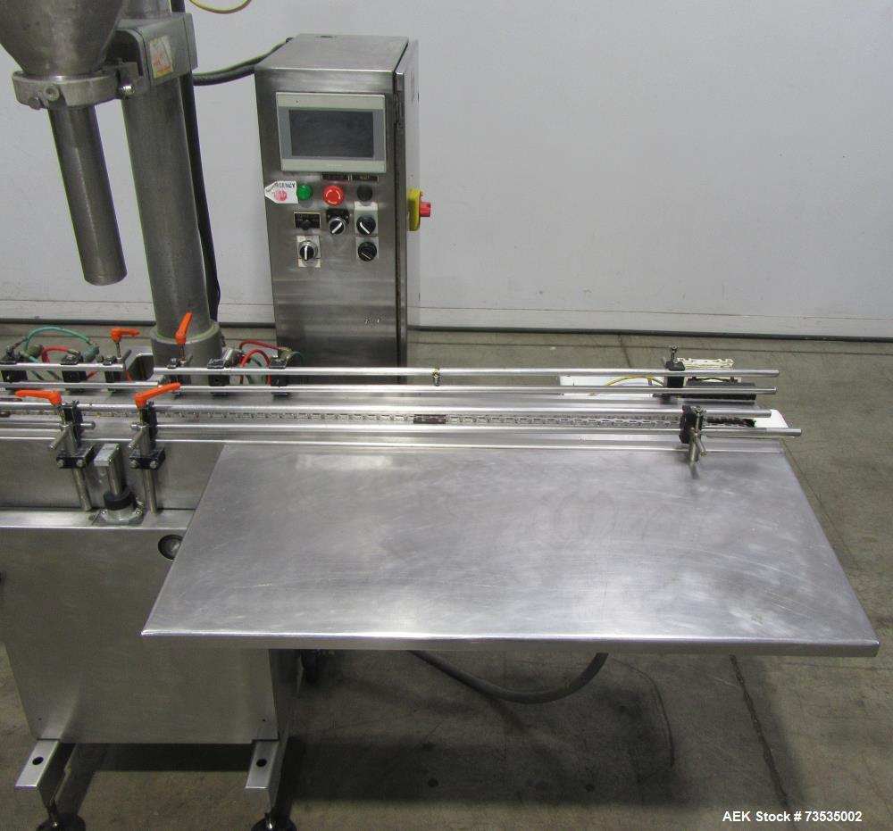 All-Fill Model SHA Auger Filler with Conveyor & Bottom-Up Fill – Used Packaging 